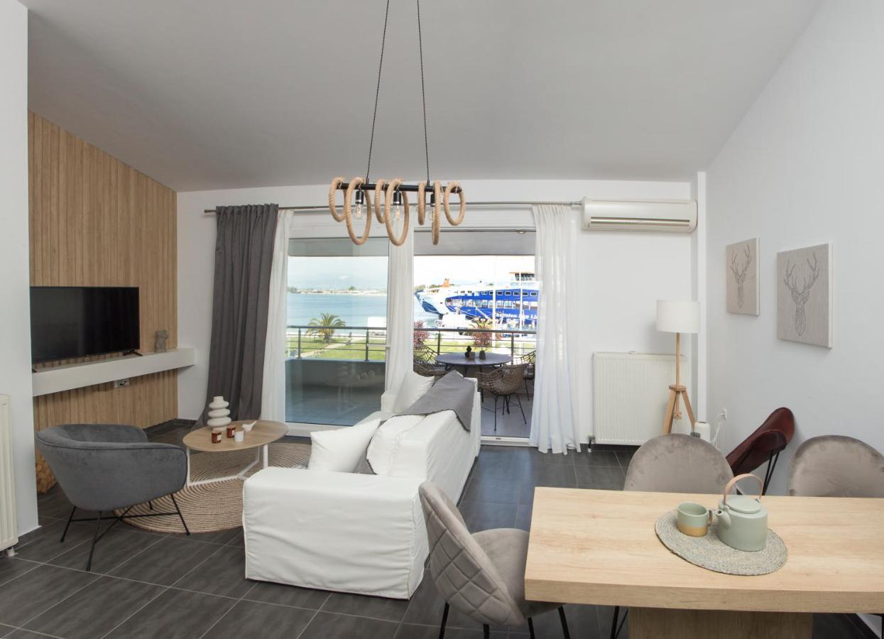 Sea View Apartman Keramotí Kültér fotó