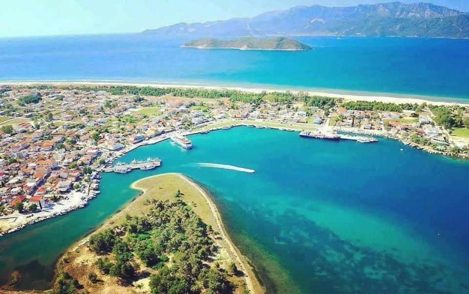 Sea View Apartman Keramotí Kültér fotó