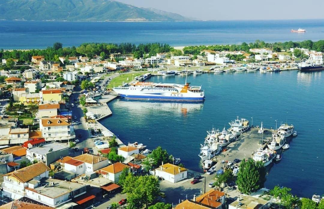 Sea View Apartman Keramotí Kültér fotó