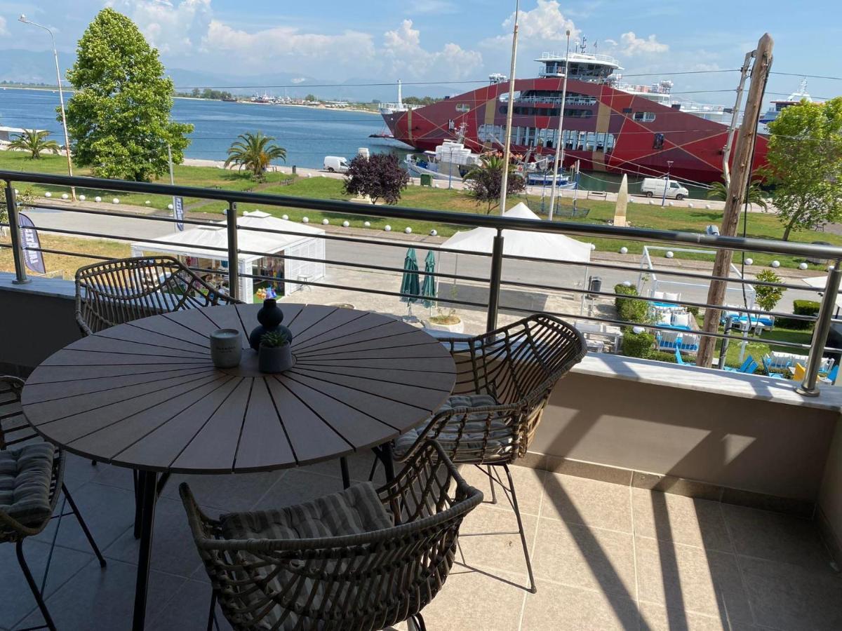 Sea View Apartman Keramotí Kültér fotó